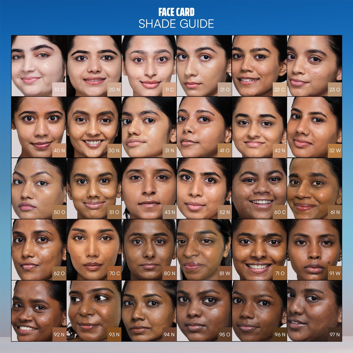 Trial Kit: Face Card 4 in 1 Super Serum Skin Tint
