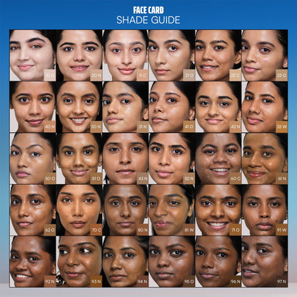 Trial Kit: Face Card 4 in 1 Super Serum Skin Tint