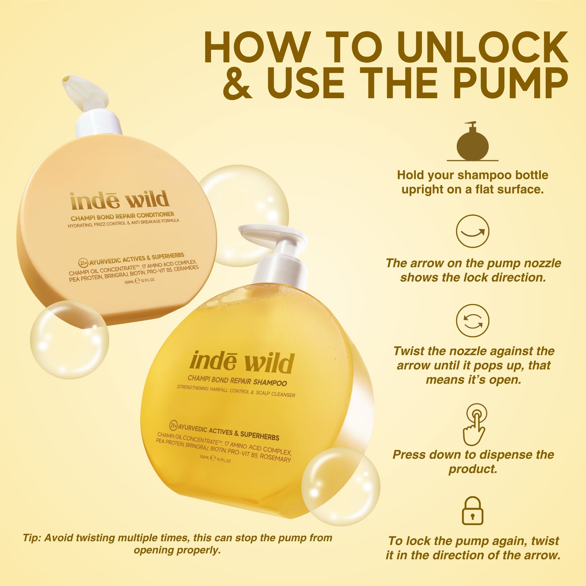 Champi Bond Repair Shampoo | indē wild at Broadway