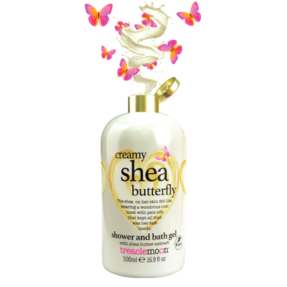 Creamy Shea Butterfly Shower Gel Shower & Bath Gel