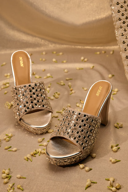 Sheesh Mahal Platform Sandals