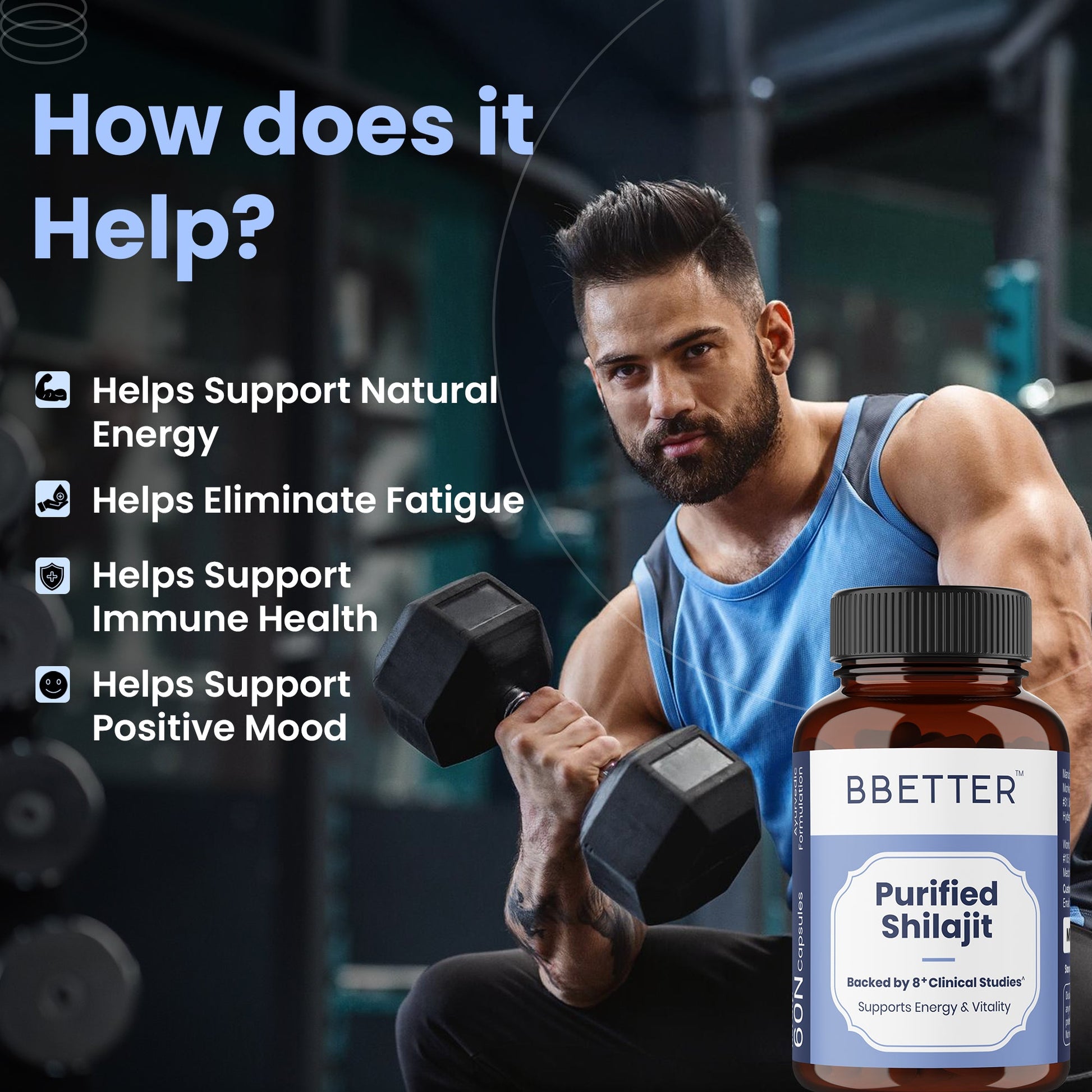 BBETTER Purified Shilajit - With Clinically Proven PrimaVie Shilajit to Support Energy & Vitality | Bbetter at Broadway