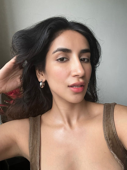 Sidra Hoops | Small Hoops -  Evil Eye Jewel