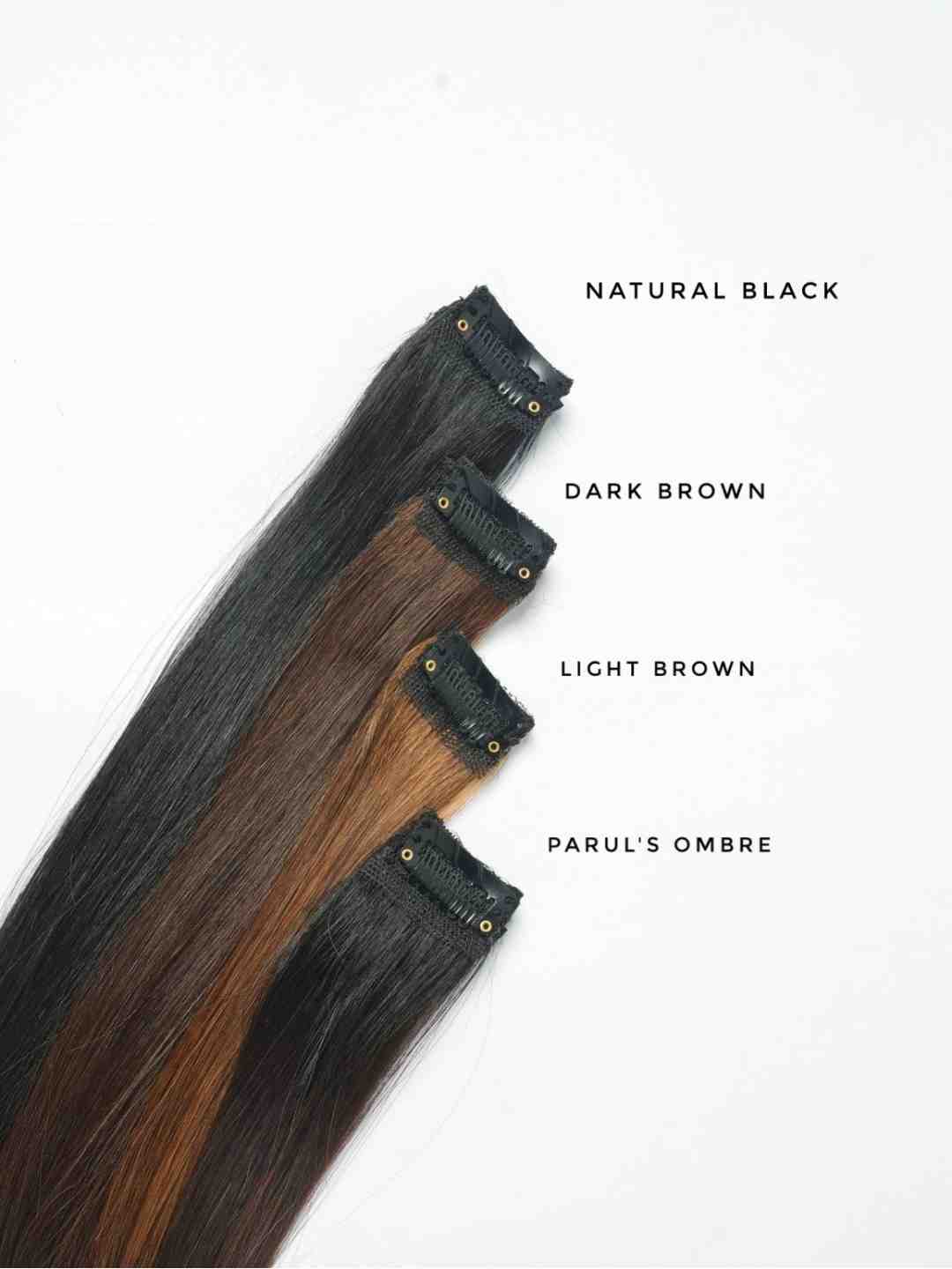 Single Clip Hair Strands | Nish Hair