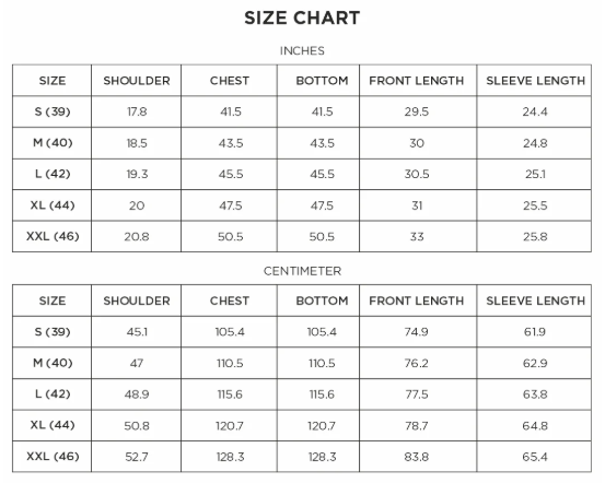 Size Guide