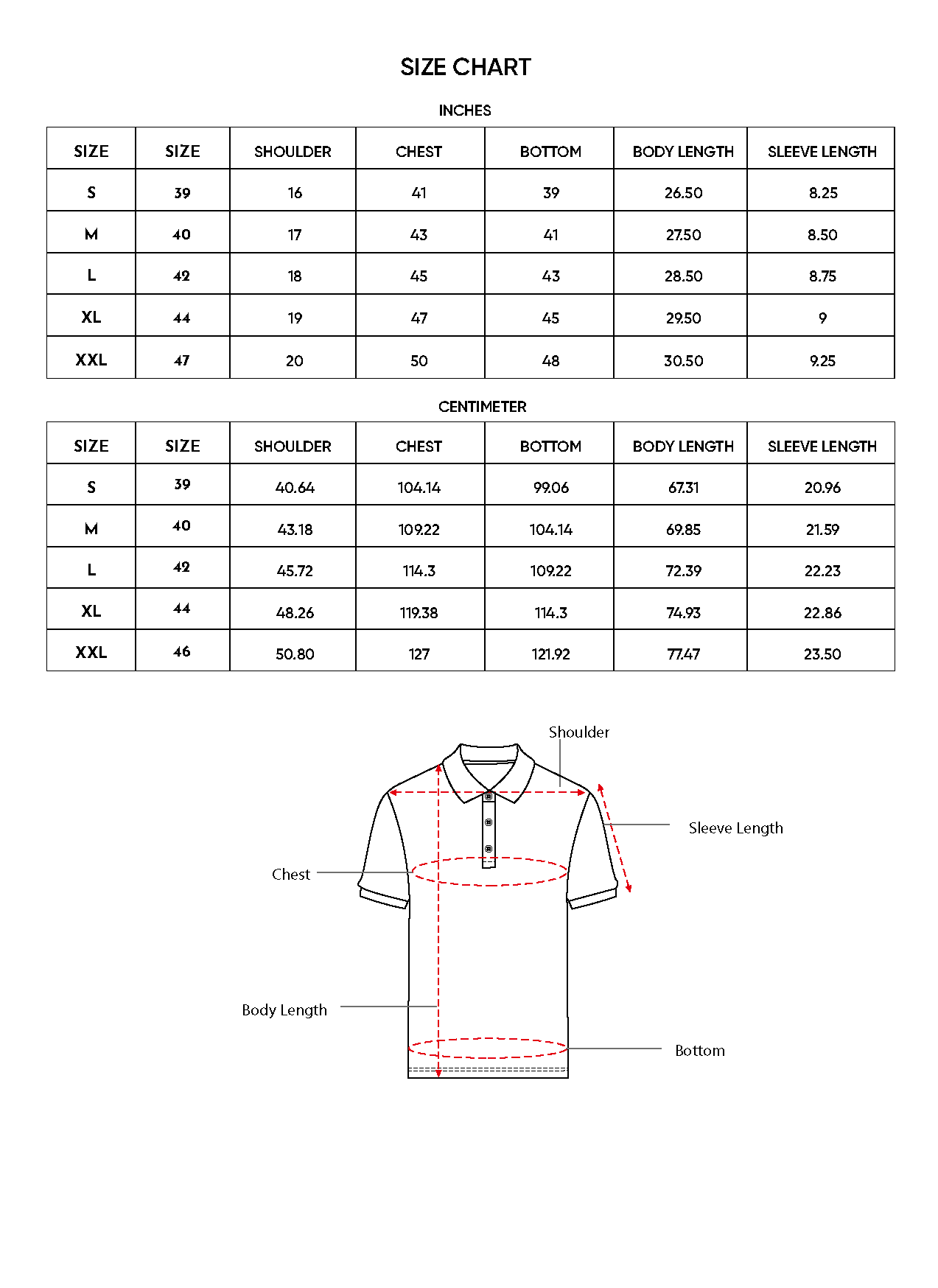 Size Guide