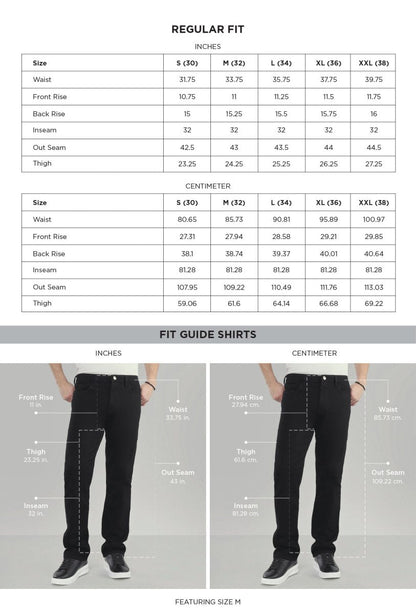 Obsidian White Straight Fit Denim Jeans