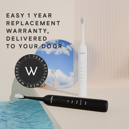 Sonic Electric Toothbrush | Rechargeable, 5 Cleaning Modes, IPX8 Waterproof | Winston at Broadway