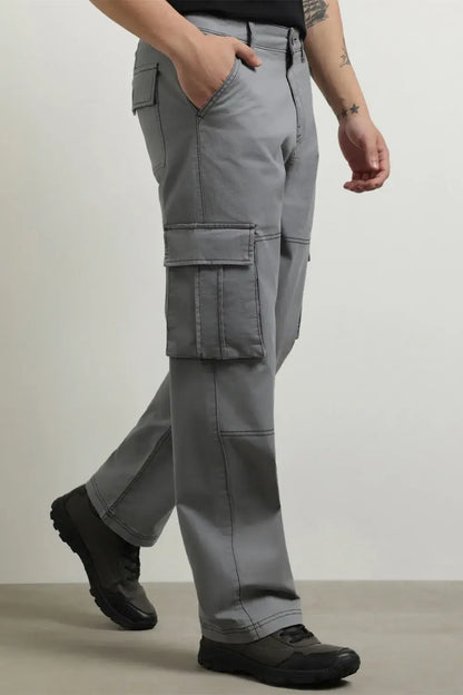 Men's Straight Fit Cargo Pants