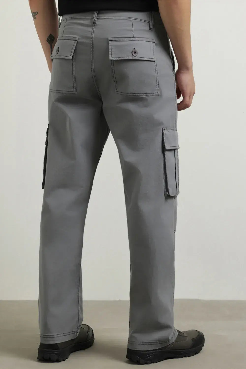 Men's Straight Fit Cargo Pants