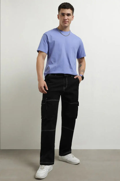 Men's Straight Fit Cargo Pants