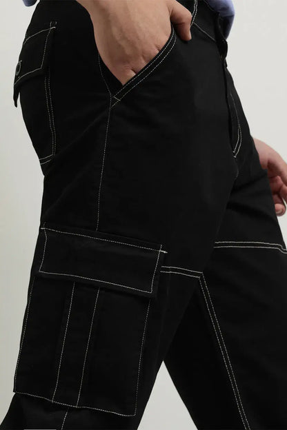 Men's Straight Fit Cargo Pants