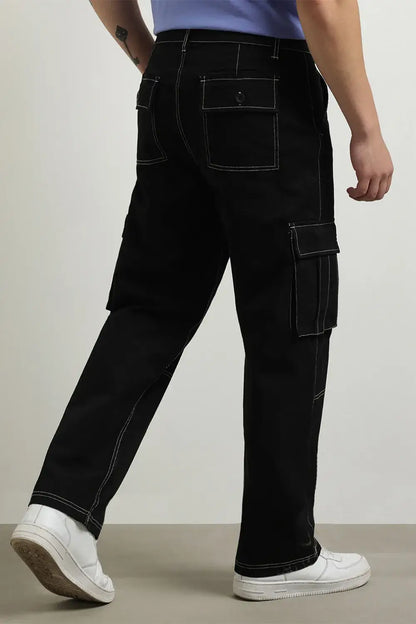 Men's Straight Fit Cargo Pants