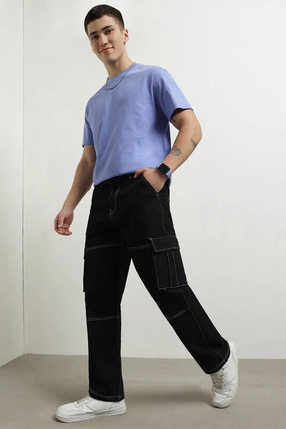 Men's Straight Fit Cargo Pants