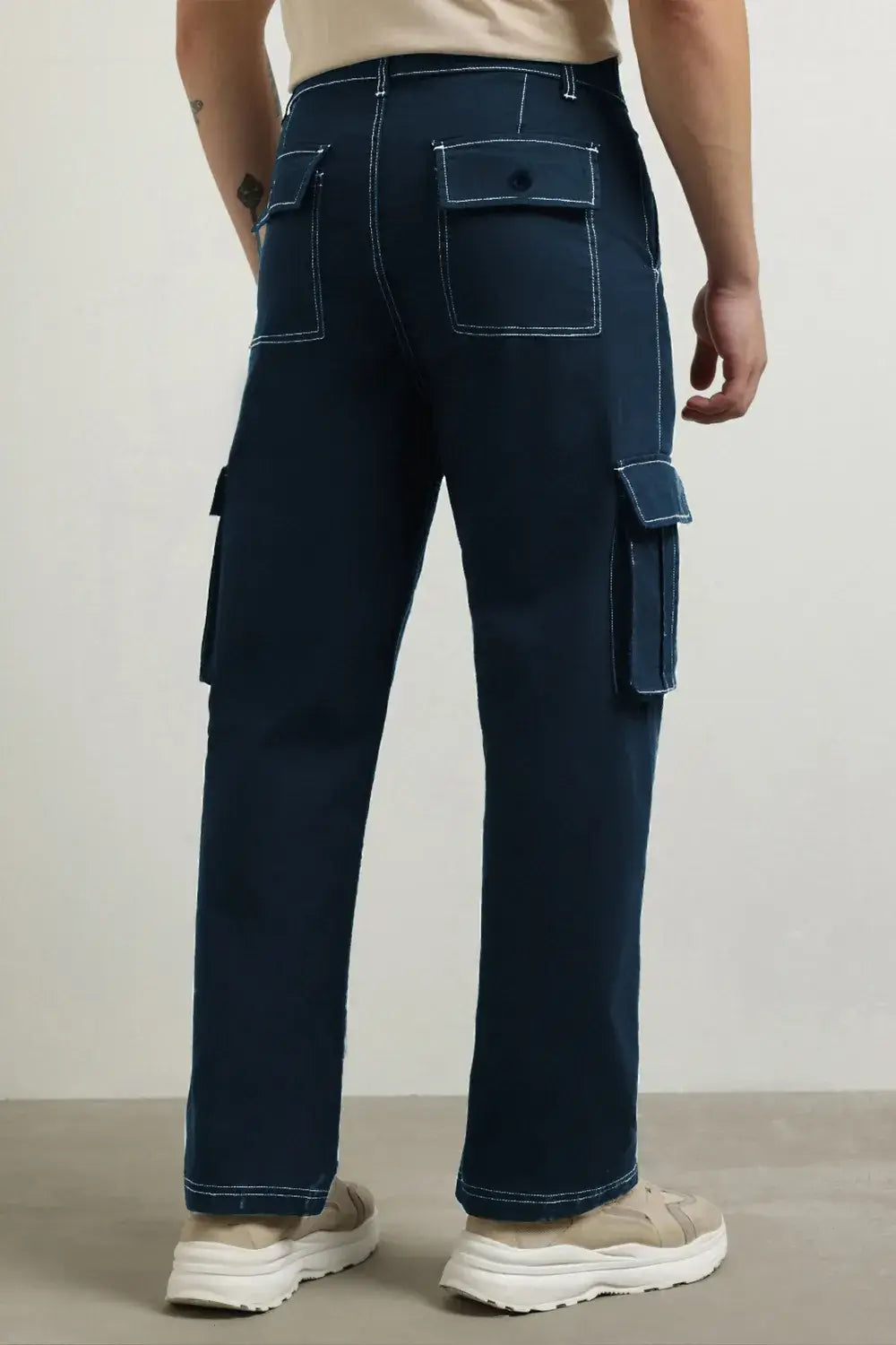 Men's Straight Fit Cargo Pants