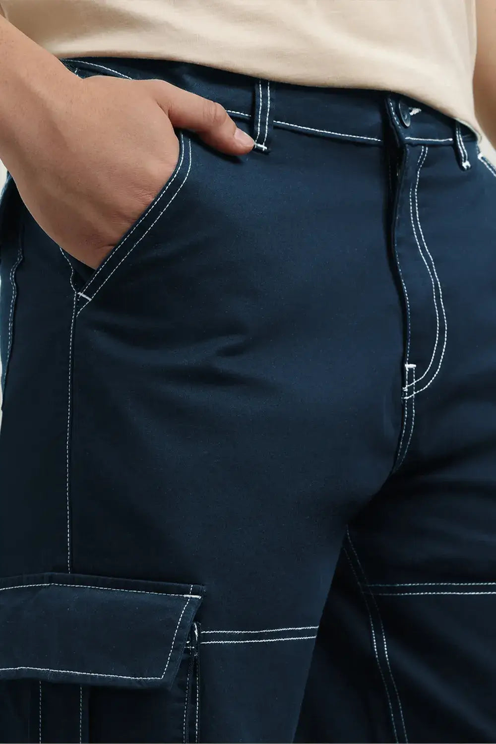 Men's Straight Fit Cargo Pants