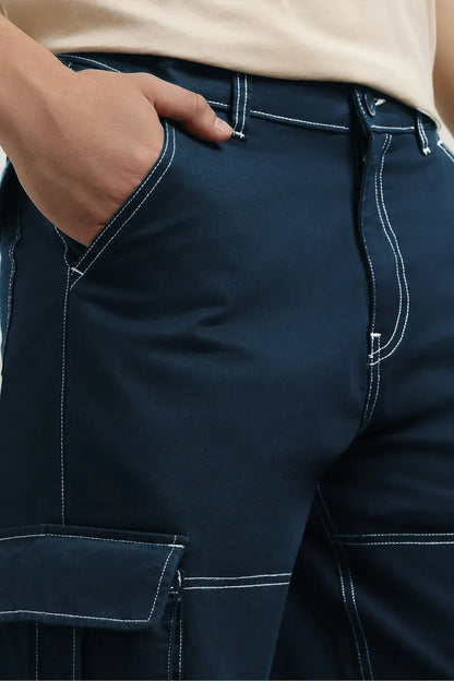 Men's Straight Fit Cargo Pants