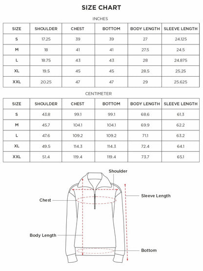 White Solid Quarter-Zip Sweatshirt