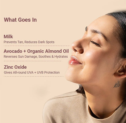 SUNSTOPPABLE SPF45 PA+++ Sunscreen for Tan Prevention & UVA+UVB Protection - Neude Skin