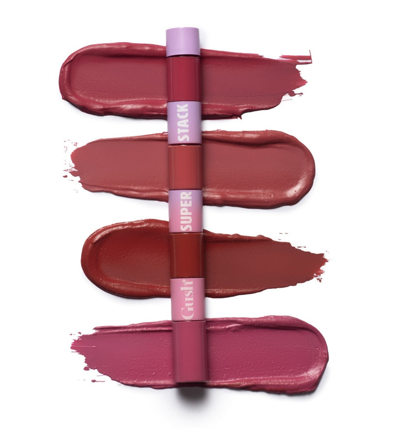 Super Stack - 4-in-one liquid lipstick | GushBeauty at Broadway
