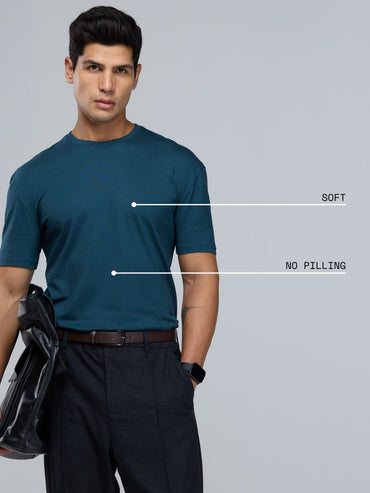 Jade Supima Crew Neck T-shirt - Relaxed Fit