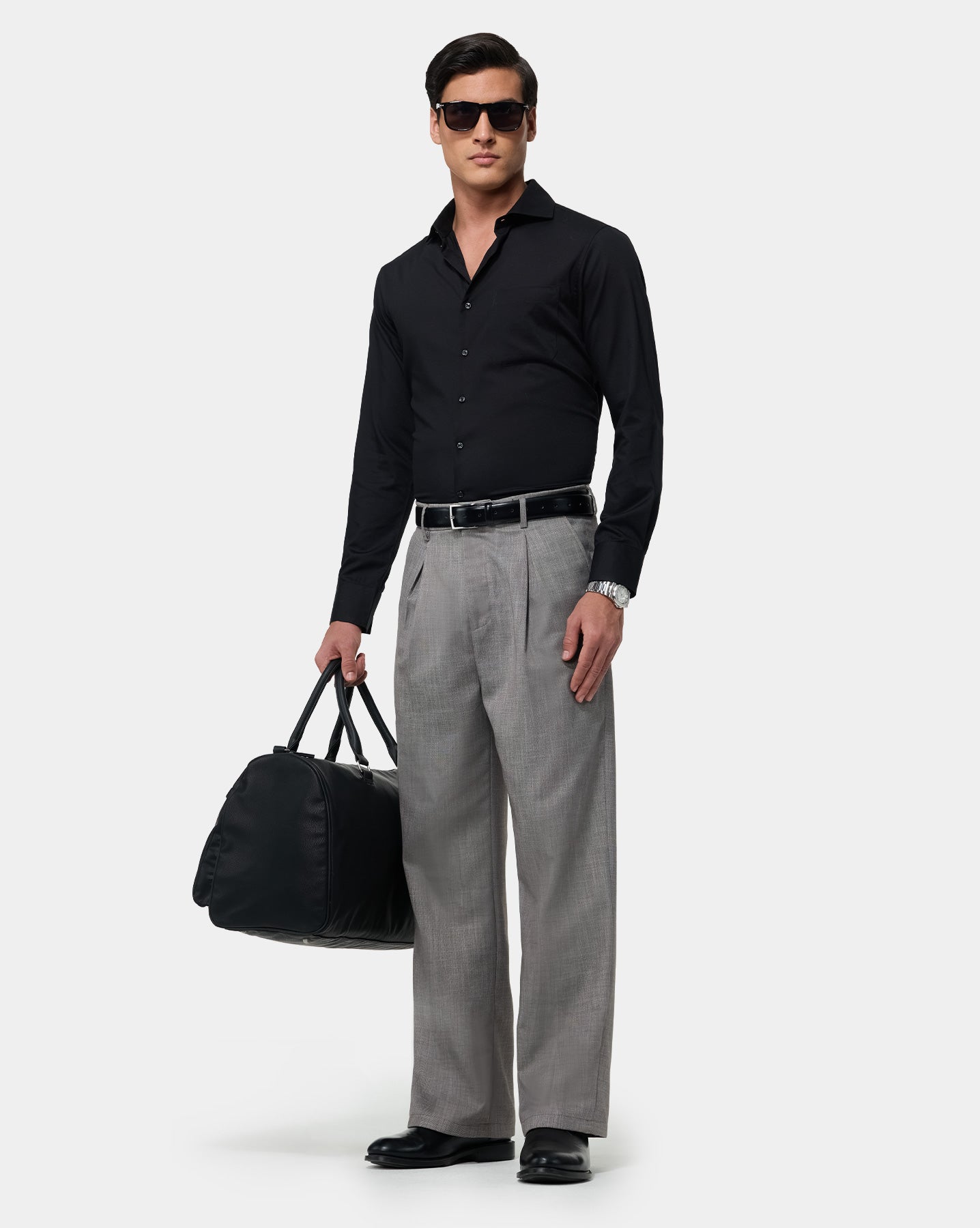 The Shark Skin Relaxed Pant Grey
