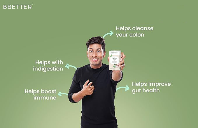 BBETTER Triphala - Polyherb Laxative to Improve Gut Health & Support Bowel Wellness | Bbetter at Broadway