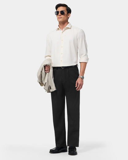 The Relaxed Savile Stripe Runway Pant
