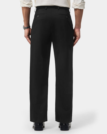 The Relaxed Savile Stripe Runway Pant