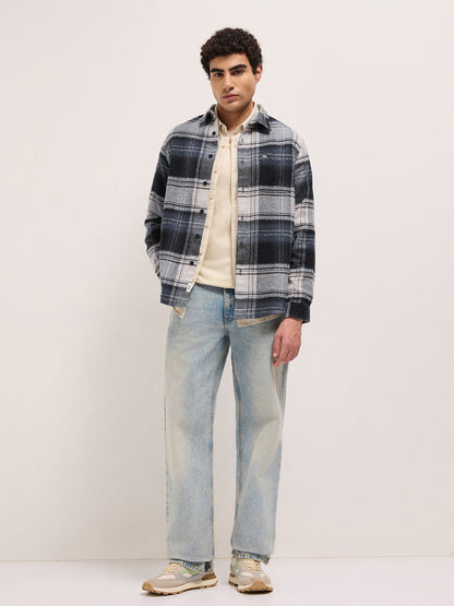 Men Cotton Woven Checked Regular Fit Casual Shirt TBH-TROHIS-MC