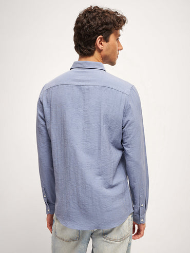 Solid Slim Fit Casual Shirt TBH-UHARTE-PL