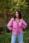 Heart Applique Shirt Top | The Clothing Factory at Broadway