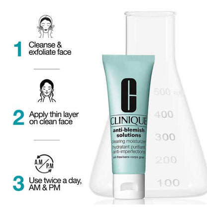 Anti-Blemish Solutions -  Clearing Moisturizer  - 50 ml | CLINIQUE at Broadway