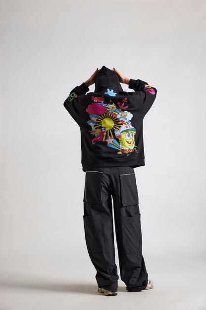 Spongebob:Good Mood Oversized Hoodie