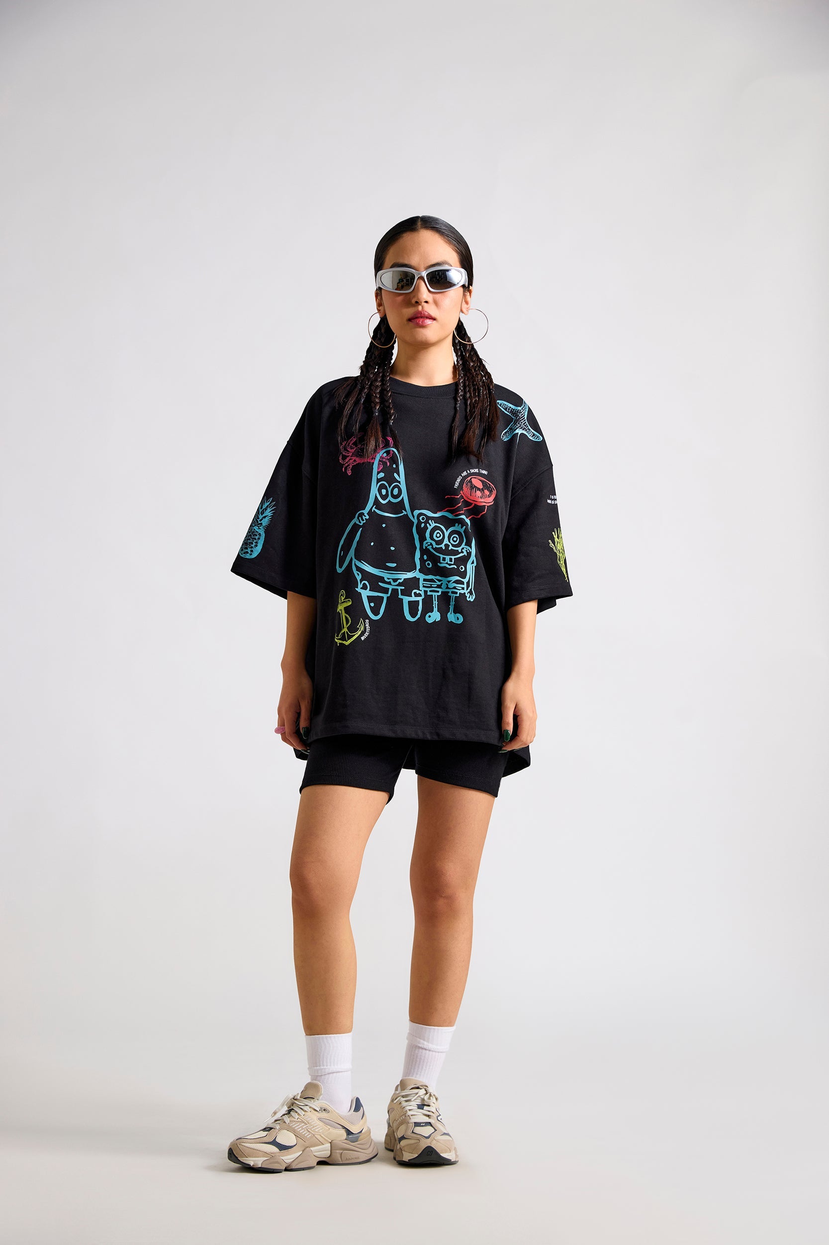 Spongebob:Best Day Ever Oversized T-shirt | The Clothing Factory at Broadway