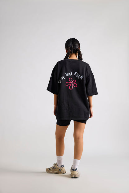 Spongebob:Best Day Ever Oversized T-shirt | The Clothing Factory at Broadway