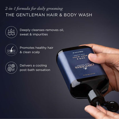 The Gentleman Niacinamide Hair & Body Wash 270ml