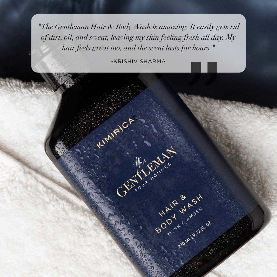 The Gentleman Niacinamide Hair & Body Wash 270ml