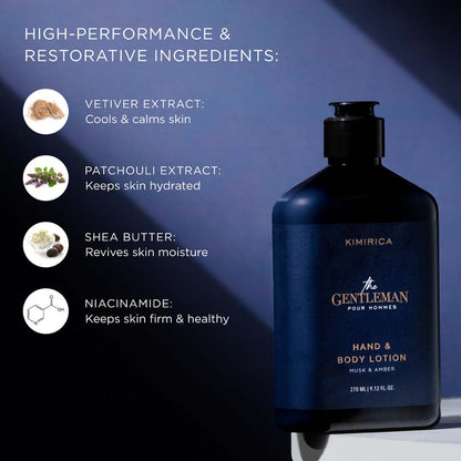 The Gentleman Niacinamide Hand & Body Lotion 270ml