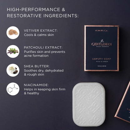 The Gentleman Niacinamide Soap 125gm
