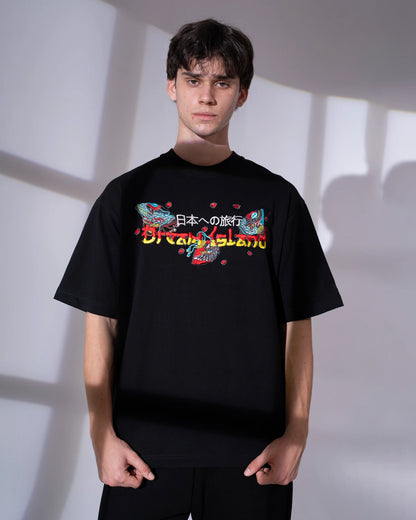 TOKYO INFERNO T-SHIRT - BLACK