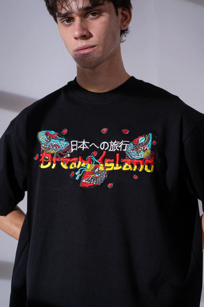 TOKYO INFERNO T-SHIRT - BLACK