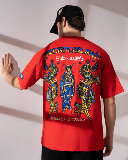 TOKYO INFERNO T-SHIRT - RED
