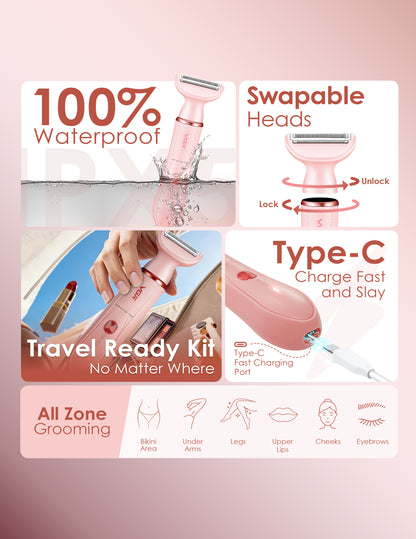 VGR V-761 Lady Shaver Set