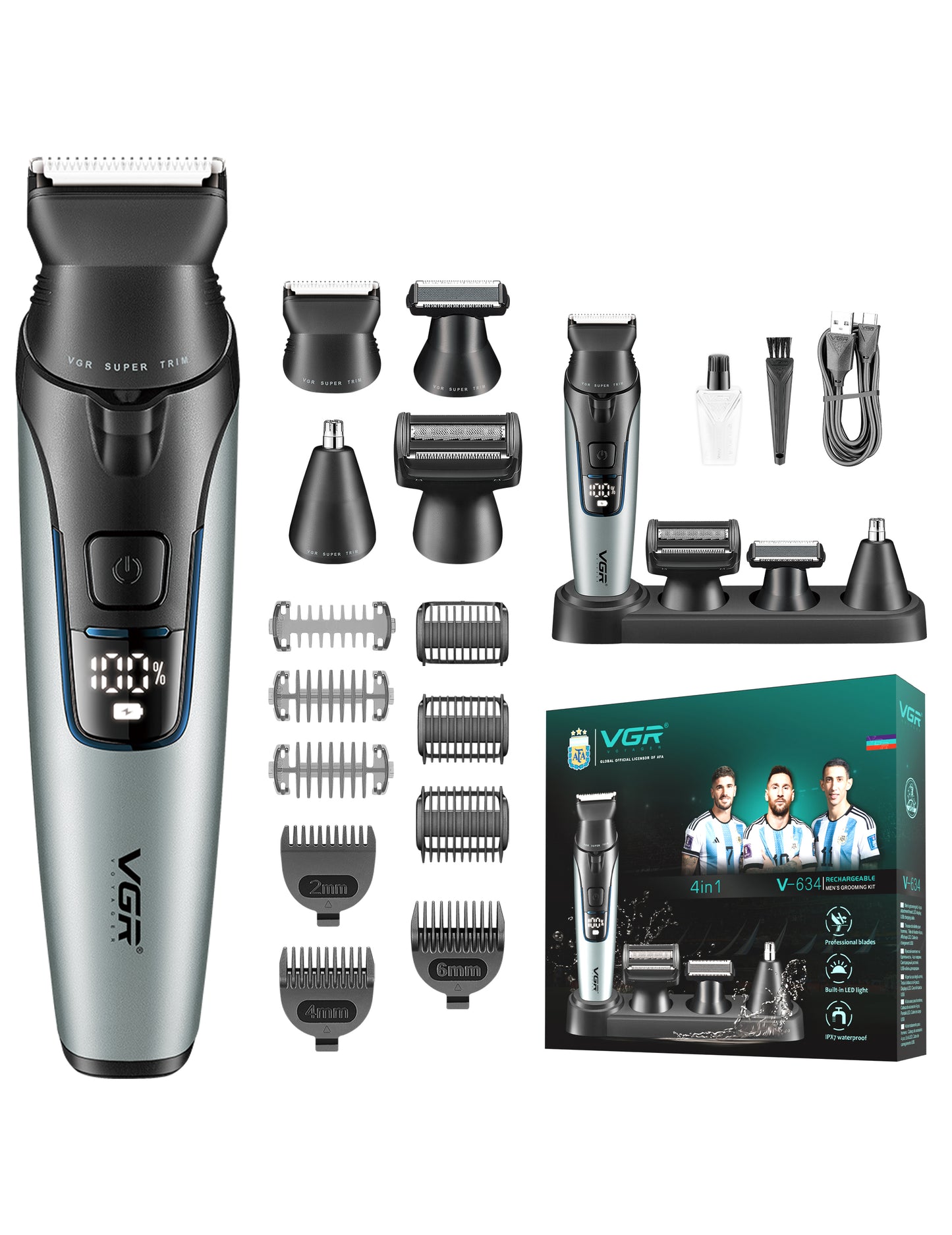 VGR V-634 Men's Grooming Kit