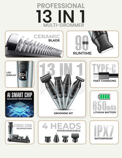 VGR V-634 Men's Grooming Kit