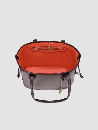 Two Faced Reversible Tote Bag - Zipper