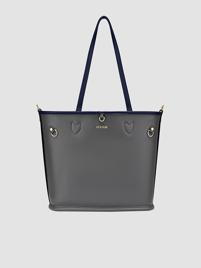 Two Faced Reversible Tote Bag - Pouch