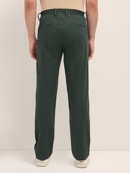 Men Solid Cotton Smart Fit Casual Trouser TRO-NAIRO-TL