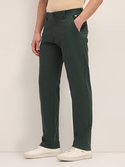 Men Solid Cotton Smart Fit Casual Trouser TRO-NAIRO-TL